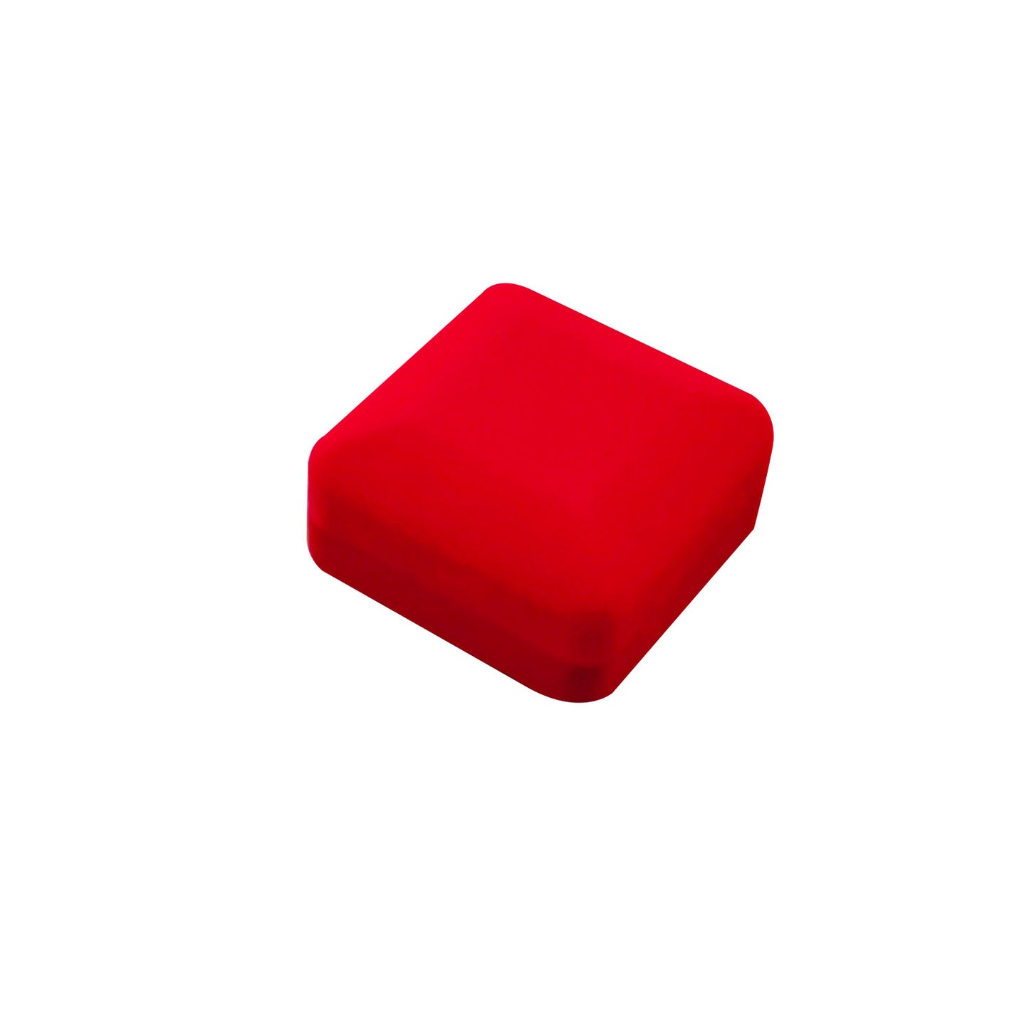 Red Square Velvet Pendant Boxes, product view 4