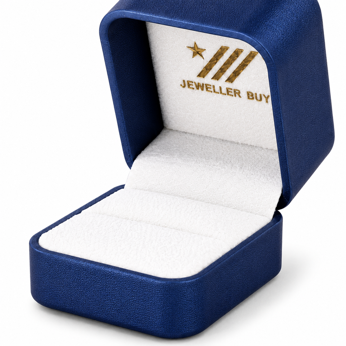 ring box - Blue PU Leather Ring Box 1-1 product view 07