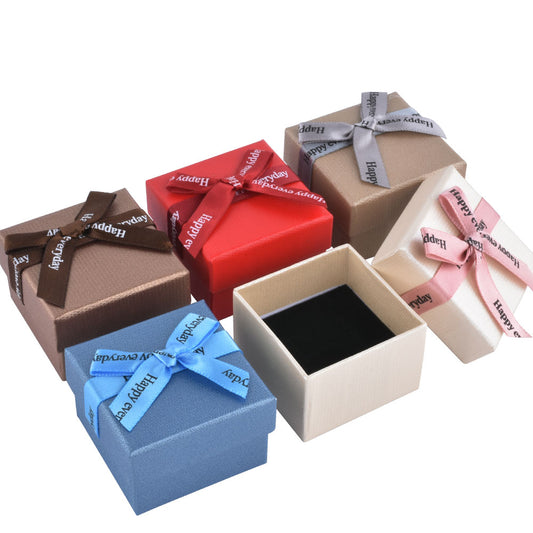 ring box - 24pcs Cardboard Ring Boxes B15-22-MX8 front view