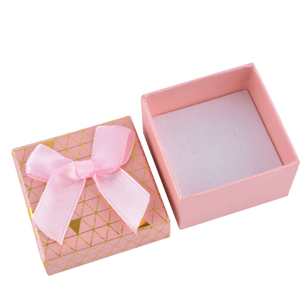 ring box - 24pcs Gold Cardboard Ring Boxes B15-22-MX1 product view 05