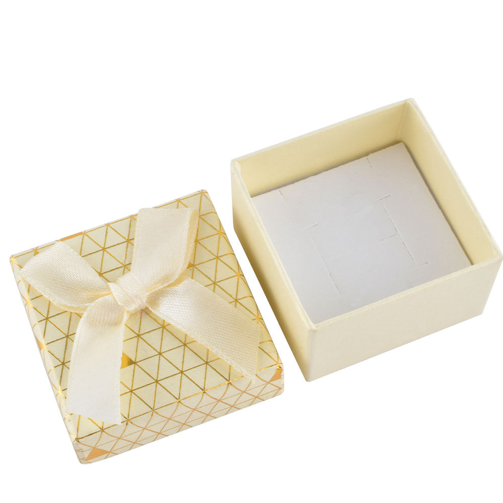 ring box - 24pcs Gold Cardboard Ring Boxes B15-22-MX1 product view 07