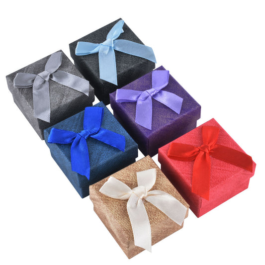 ring box - 24pcs Cardboard Ring Boxes B15-22-MX3 front view