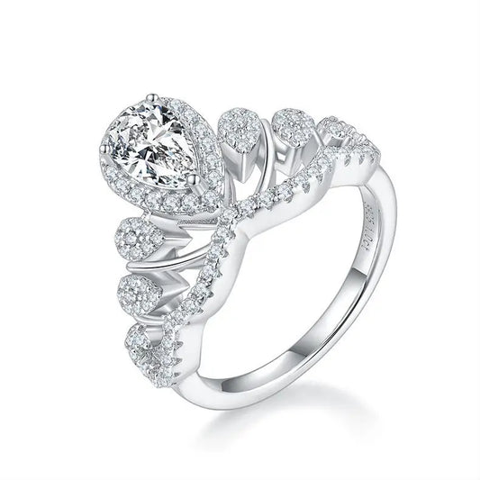ring box and sterling silver jewelry - 925 Silver Ring Box SLM0054R-silver-6 front view