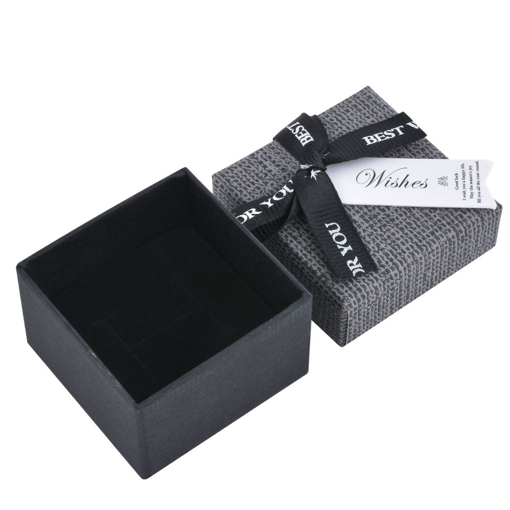 ring box - 24pcs Cardboard Ring Boxes B15-22-MX5 side view