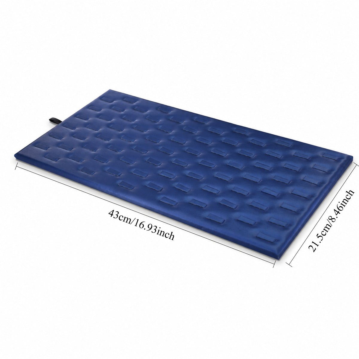 ring display - 78 Blue Velvet Ring Display Tray T024R78-B open view