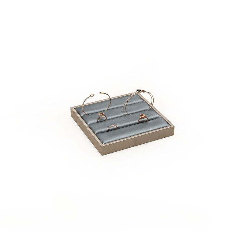 ring display and necklace display - Gray Necklace Ring Stand Display C01024 detail view