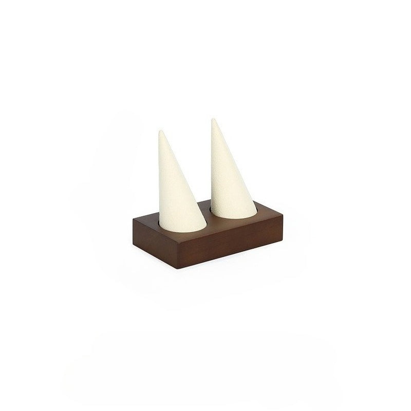 ring display - Wooden Ring Display Holder C02442 detail view