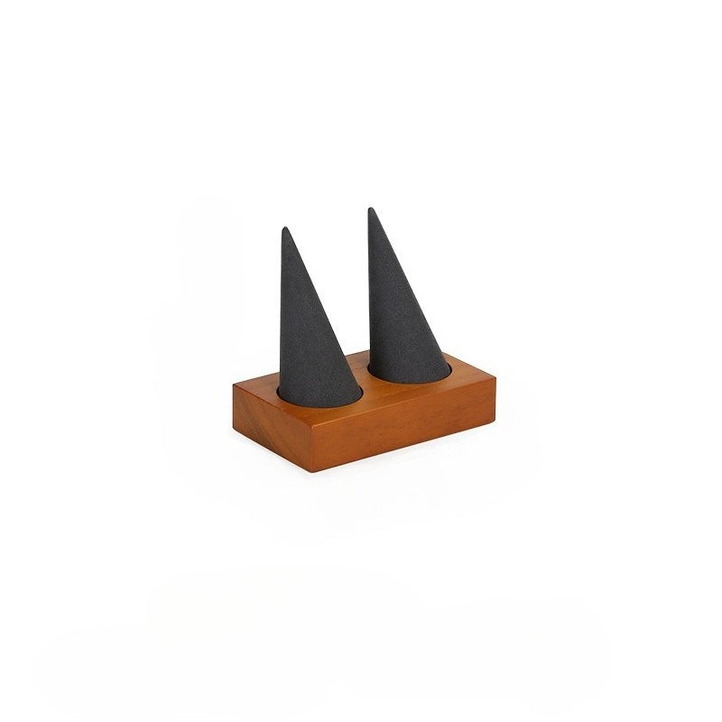 ring display - Wooden Ring Display Holder C02442 product view 05