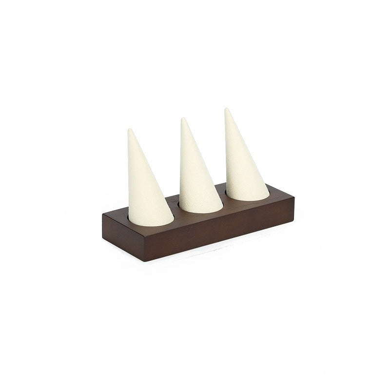 ring display - Wooden Ring Display Holder C02442 product view 06