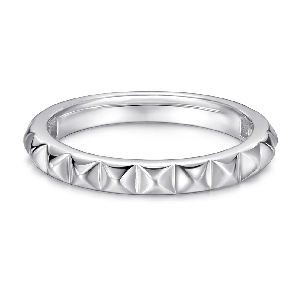 sterling silver jewelry - 925 Yellow Gold Rings SLZ0044R-silver ring-6 front view