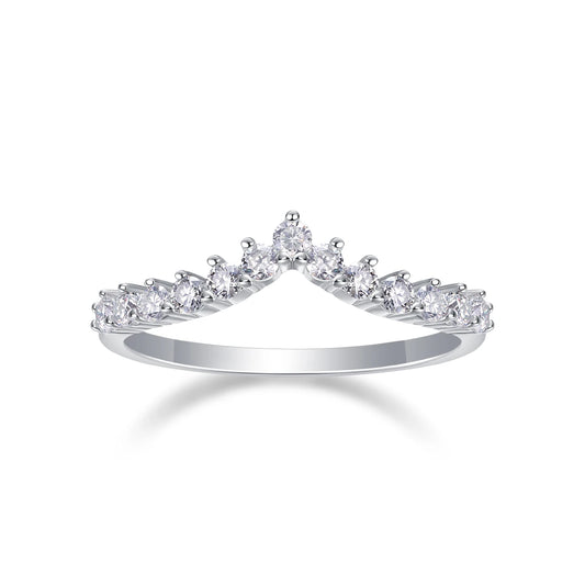 sterling silver jewelry - 925 Silver Rings Ring SLM0141R-silver-6 open view