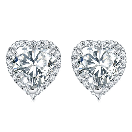 sterling silver jewelry - 925 Silver Earring SLM0012E-catalogue front view