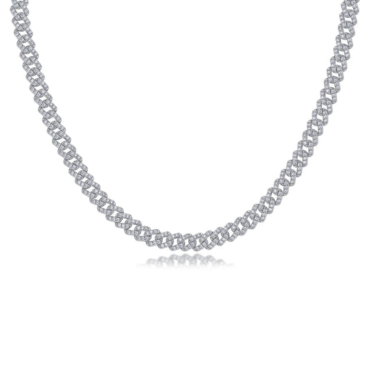 sterling silver jewelry - 925 Silver Bracelets Bracelet SLM0059B-silver-19cm front view