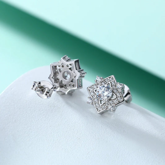 sterling silver jewelry - 925 Silver Earring Earrings SLM0015E-catalogue open view