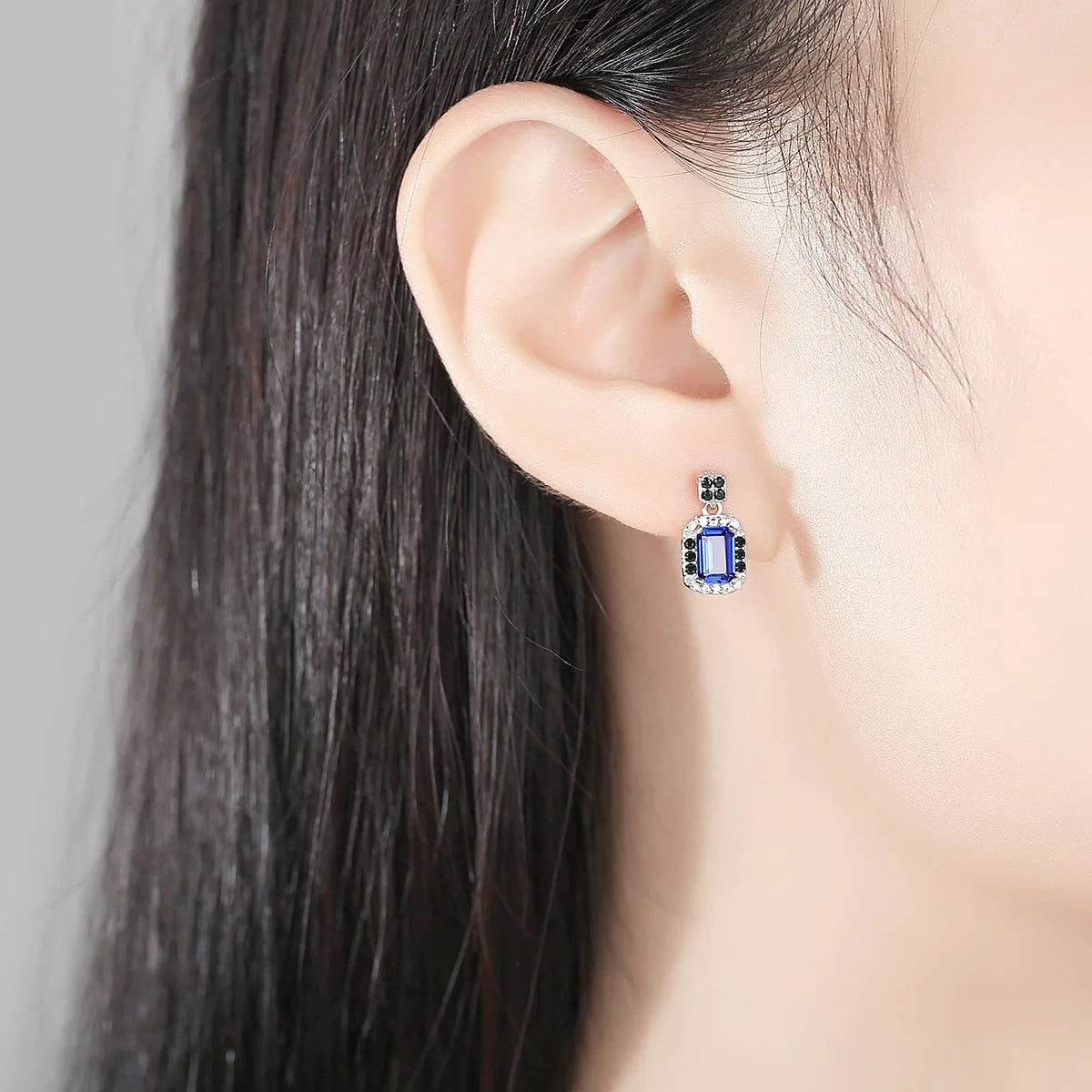 sterling silver jewelry - 925 Silver Ring Necklace Earring SLZ0004SET-SS-JS07-7 product view 05