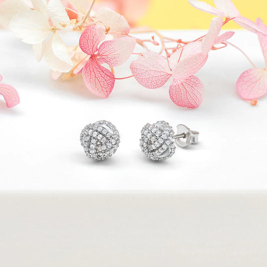 sterling silver jewelry - 925 Silver Earrings SLM0010E-catalogue open view