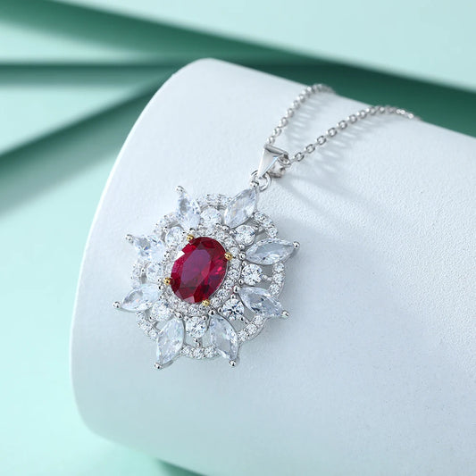 sterling silver jewelry - 925 Silver Necklace Necklaces SLZ0011N-Rhodiun open view