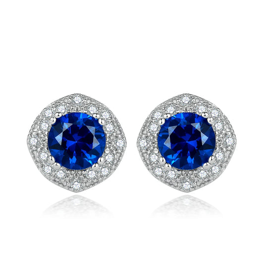 sterling silver jewelry - 925 Silver Earrings SLM0003E-catalogue front view