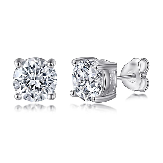 sterling silver jewelry - Silver Earring SLM0007E-catalogue front view